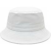 Premium Cotton Bucket Hat – Adjustable Size, Lightweight Sun Hat for Men & Women, Outdoor Summer Travel & Beach