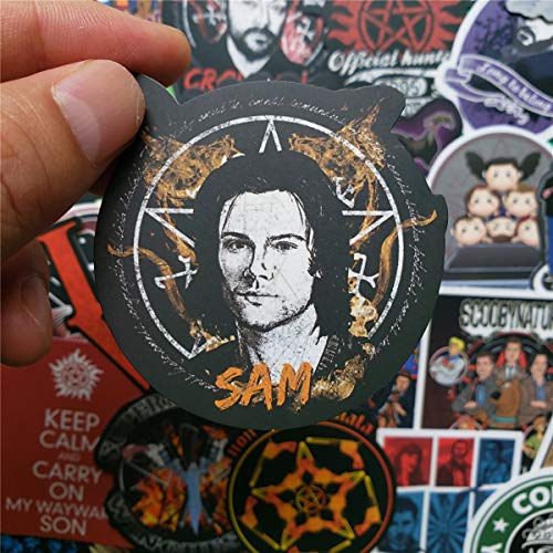 5 Supernatural+Stickers+Computer+Skateboard+Motorcycle