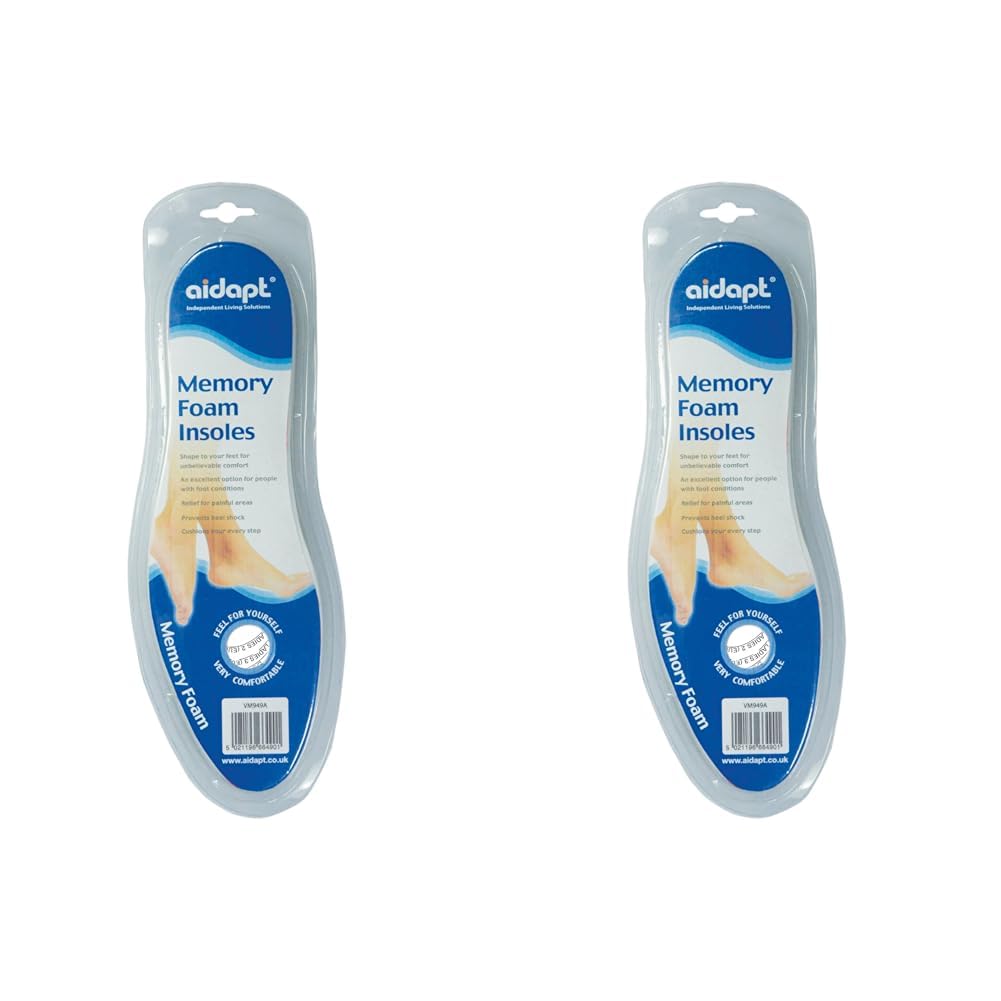 Aidapt Cut-to-Size Memory Foam Insole (Pack of 2)