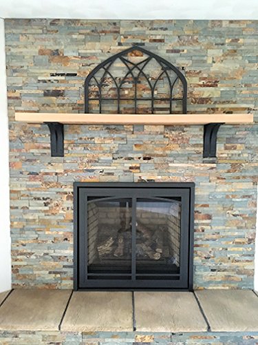 One 8"x10" Iron support for Mantel, Shelving, Granite, Stone, Rock, Marble counter top, Decorative, Very heavy Duty, 4" Wide, Free Shipping