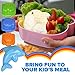Vanli's Kids Bento Lunch Box | 45 Pcs in 1 Set| Includes Sandwich Crust, Vegetable & Small Cookie Cutters, Silicon Cupcake & Rice Molds, Fruit Forks, Picks & Cleaning Brush