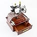 Saim Sewing Machine Music Box Table Decor Mechanical Christmas Birthday Gift