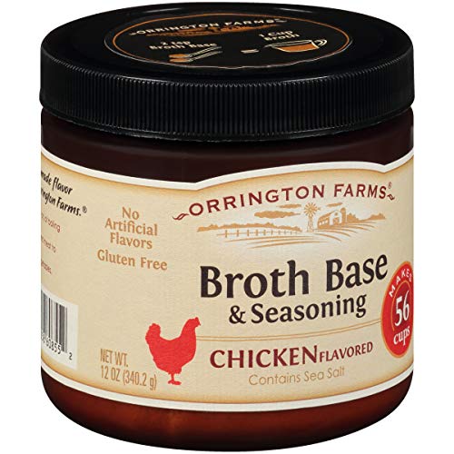 Orrington Farms Chicken Flavored Broth Base & Seasoning, 12Ounce (Pack of 6) Pricepulse