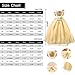 Acecharming Girls Flower Party Wedding Gown Bridesmaid Tulle Ruffle Dress