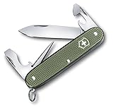 Victorinox Swiss Army Pioneer Alox 93mm Medium Pocket Knife, 2017 Limited Edition, Olive Green