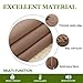 NICETOWN Window Treatment Thermal Insulated Solid Grommet Blackout Curtains/Drapes for Bedroom (1 Pair, 42 by 84 Inch, Cappuccino)
