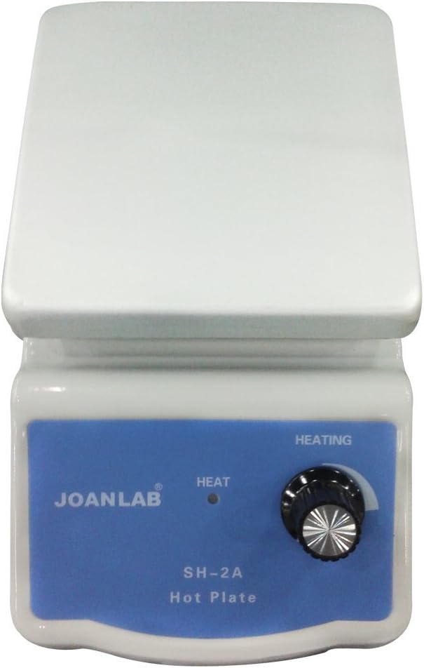 bodajingke SH-2A Laboratory Magnetic HotPlate, 12x12cm Aluminium Panel, 0~1600RPM, 1L Volume, 380 Degree Heating Type