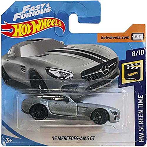Hot Wheels '15 Mercedes-AMG GT HW Screen Time 107/250 Short Card