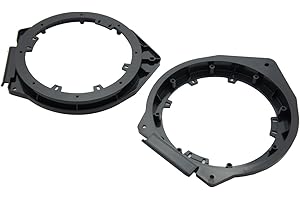 Harmony Audio Compatible with 2007-2014 Chevy Silverado HA-823006 Aftermarket 6.5" 6.75" Speakers Adapter