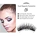 3D Magnetic Eyelashes Natural Magnet Lashes Extension Glue-free Fake Mink Lashes(1 Pair 4 Pieces)