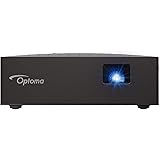 Optoma LV130 Mini Projector, Bright and Ultra Portable LED Cinema in Your Pocket, 4.5 Hour Built-in Battery, HDMI, USB, DLP P