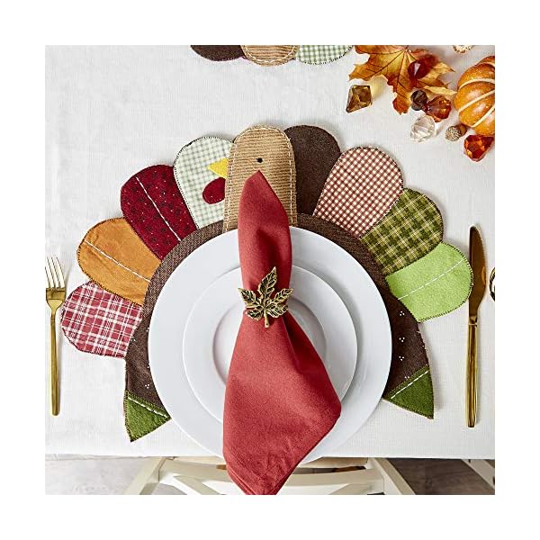 DII Fall Table Decorations Indoor Décor, Thanksgiving, Placemat Set