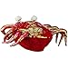 Jacobson Hat Company Men's Iridescent Crab Hat, Red, Adult