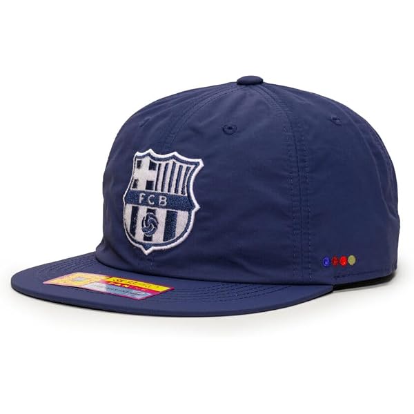 FC Barcelona Trucker Cap – Team Colors, Large Logo, Official Licensed, Unisex