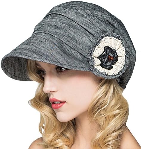 Maitose Women Sun Protection Beach Riding Cap Black