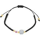 JDONL Adjustable Handmade Sports Ball Bracelets for Women Men Soccer Football Rugby Baseball Basketball Bracelet Player Sport Fans Party Jewelry