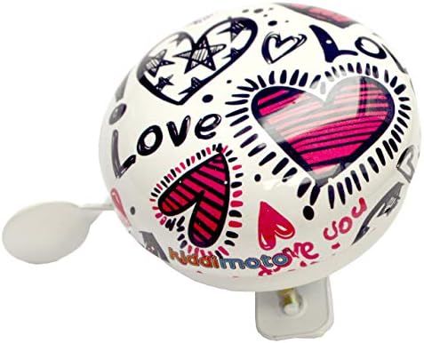 Kiddimoto Bike Bell for Kids Adults Girls Boys Childrens Bicycle Scooter Road Cycle
