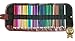 Amazrock Water Soluble Artist Colored Pencil - 36 Colors | Rich & Vibrant Watercolor Pencils Set (Pre-sharpened) | Includes CANVAS Roll Pencil Case