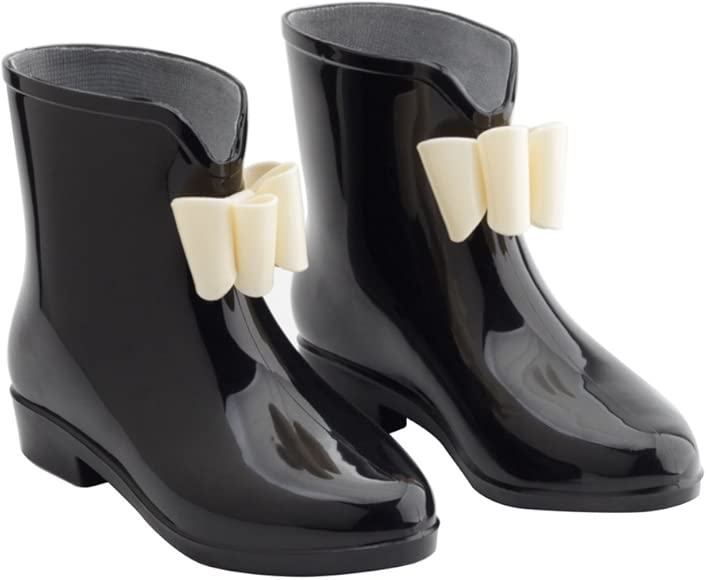 cute rain boots with bows