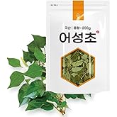 Organic Natural Pure Herbs Korean Houttuynia Cordata(Eoseongcho) Dried Bulk Herbs-10.58 Ounce (300g)