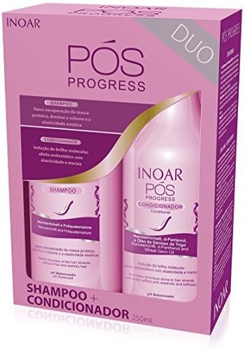 Inoar Professional - POS Progress Shampoo &amp; Conditioner - 250ml / 8.45oz by Inoar Professional