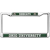 Ohio University Bobcats Full Size Standard License Plate Metal Frame