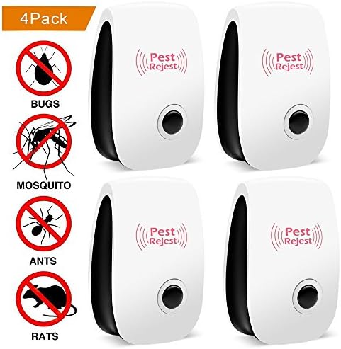 Ultrasonic Pest Repeller-Mice Repeller Indoor-Electronic Pest Control For Mice, Bat，Spiders, Roaches，Ants, Insects-Non-toxic Eco-Friendly, Human &amp; Pet Safe -(pest repeller )
