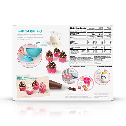 Real Cooking Ultimate Baking Starter Set - 37 Pc. Kit Includes Sprinkles, Cake & Frosting Mix