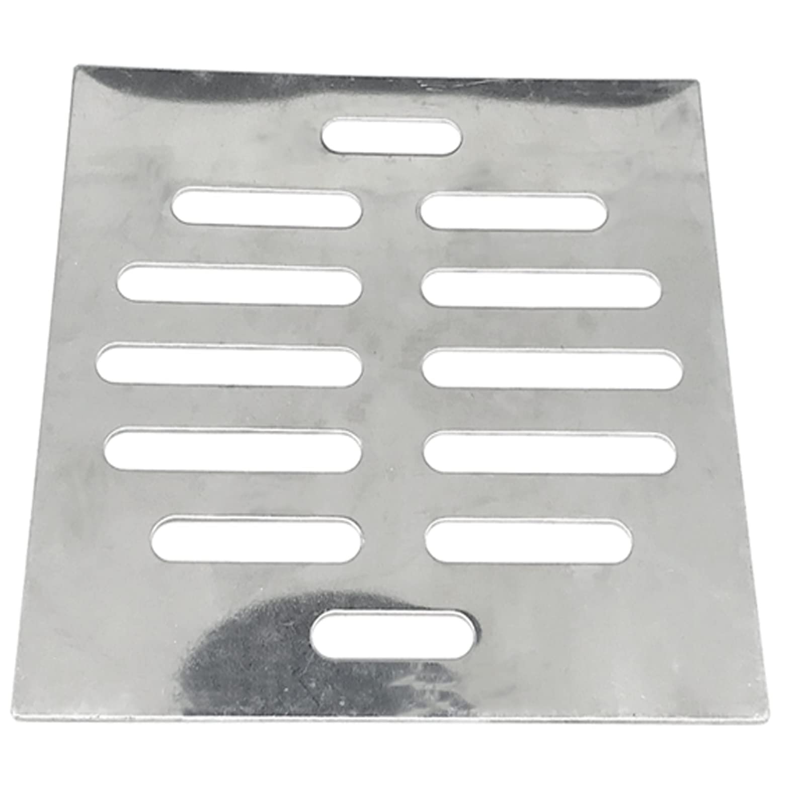 Photo 1 of 5Pcs 4Inch Square Stainless Steel Sink Floor Drain Strainer Cover,Shower Drain Cover Replacement Floor Strainer