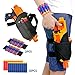 ELONGDI Kids Tactical Waist Bag with Dart Wrister Kit for Nerf Guns N-strike Elite Series Blaster, Tactical Waist Bag for kids, Adjustable Nerf Gun holster for Nerf Guns (20 Darts Included)