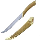 Otakumod 11" Fantasy Medieval Elvish Dagger. For Collection, Gift or Cosplay Renaissance Characters A Fair (Brown)