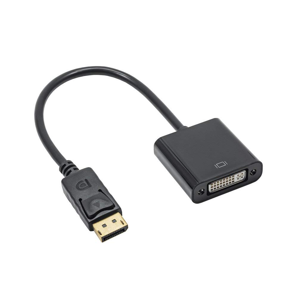 AKYGA AK-AD-58 DVI 24+5 Dual Link/DisplayPort Male Adapter Converter Cable