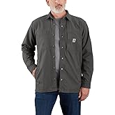 Carhartt Men's Flame Resistant Rugged Flex Canvas Shirt Jac