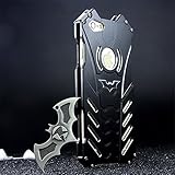 Goodkssop Luxury Cool Design Bat Style Premium Aluminum Metal Bumper Frame Shockproof Case Cover Shell For APPLE iPhone 6 Plus / 6 Plus (For iPhone 6 Plus / 6S Plus)