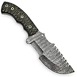 SMGB-9834 10" Handmade Damascus Tracker Knife With