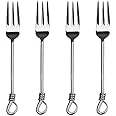 Gourmet Settings (GS) Twist 7 1/2" Salad Fork (Set of Four)