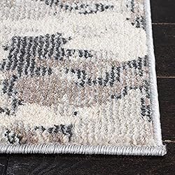 SAFAVIEH Madison Collection 9' x 12' Grey/Beige
