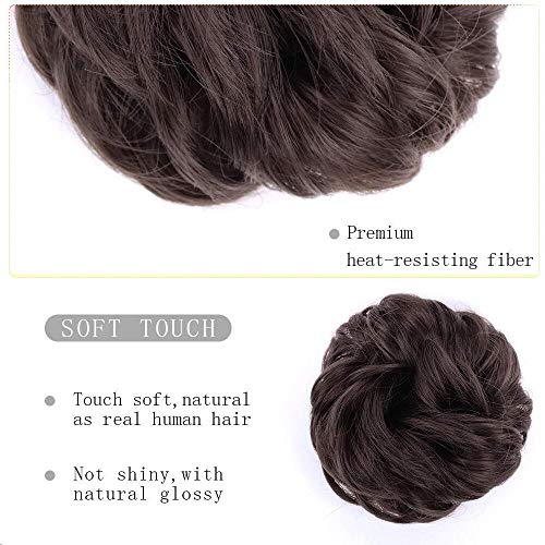 2 MORICA+Messy+Scrunchies+Scrunchy+Extensions