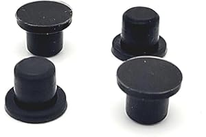 WESTERN SUPPLY WAREHOUSE Replacement Feet for Chef’s Choice 15XV Knife Sharpener Push In Rubber Bumper Feet Compatible with Presto FryDaddy GranPappy DualDaddy and Listed Models 4 Pack