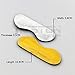 Foot Padded Leather Heel Grips, Magnolian 10 Pack Self Adhesive Foot Pad Liners for Heel Insoles, Soft Sponge Heel Cushions Protector
