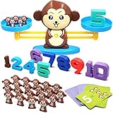 Balance Math Game Counting Toy - Monkey Balance Cool Math Game for Girls & Boys | Fun, Educational Children’s Gift & Kids Toy STEM Learning Ages 3+