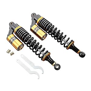 GZYF Paar 14.7 “375mm Air Shock Absorbers Goud Nieuw