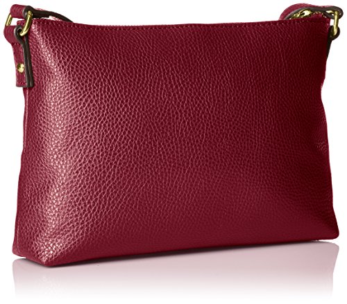 All in Small Top Zip Cross Body Anne Klein