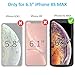 Vproof iPhone Xs Max Battery Case, 6000mAh Rechargeable Charger Case External Protective Charging Case Slim Battery Pack Portable Power Bank Cover for Apple iPhone Xs Max 6.5 Inch 2018(Black)