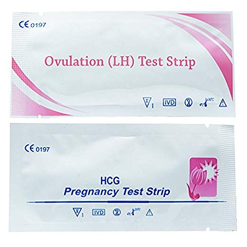 50 LH Ovulation Test Strips and 20 HCG Pregnancy Test Strips Kit Ovulation Predictor Kit for Women - Thumbnail 4