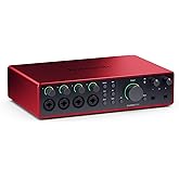 Focusrite Scarlett 18i16 4th Gen USB Audio Interface, for Songwriting, Music Production, Recording, and Podcasting — High-Fidelity, Studio Quality Recording, and All the Software You Need to Record