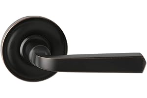 DELANEY Bravura Hardware Helen 334SB Solid Zinc Elite Passage US10B Door Knob, Oil Rubbed Bronze