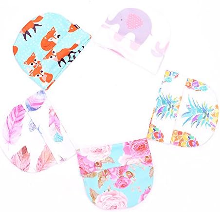 Baby girl bow hat nursery fox ananas feather elephant baby boy hat 0-6 month