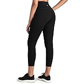 HeyNuts Workout Pro Leggings 21'' Capri, Compression High Waisted Workout Pants