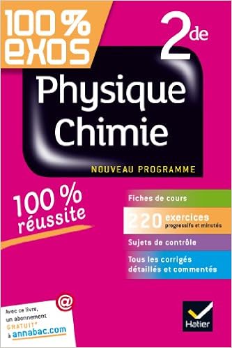 Physique Chimie 2de Exercices Resolus Physique Et Chimie Seconde Amazon Fr Benguigui Nathalie Livres